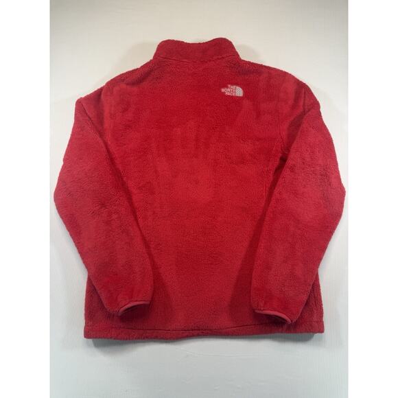 The North Face Women’s Full Zip Fleece Jacket Red Size Large - Picture 3 of 8